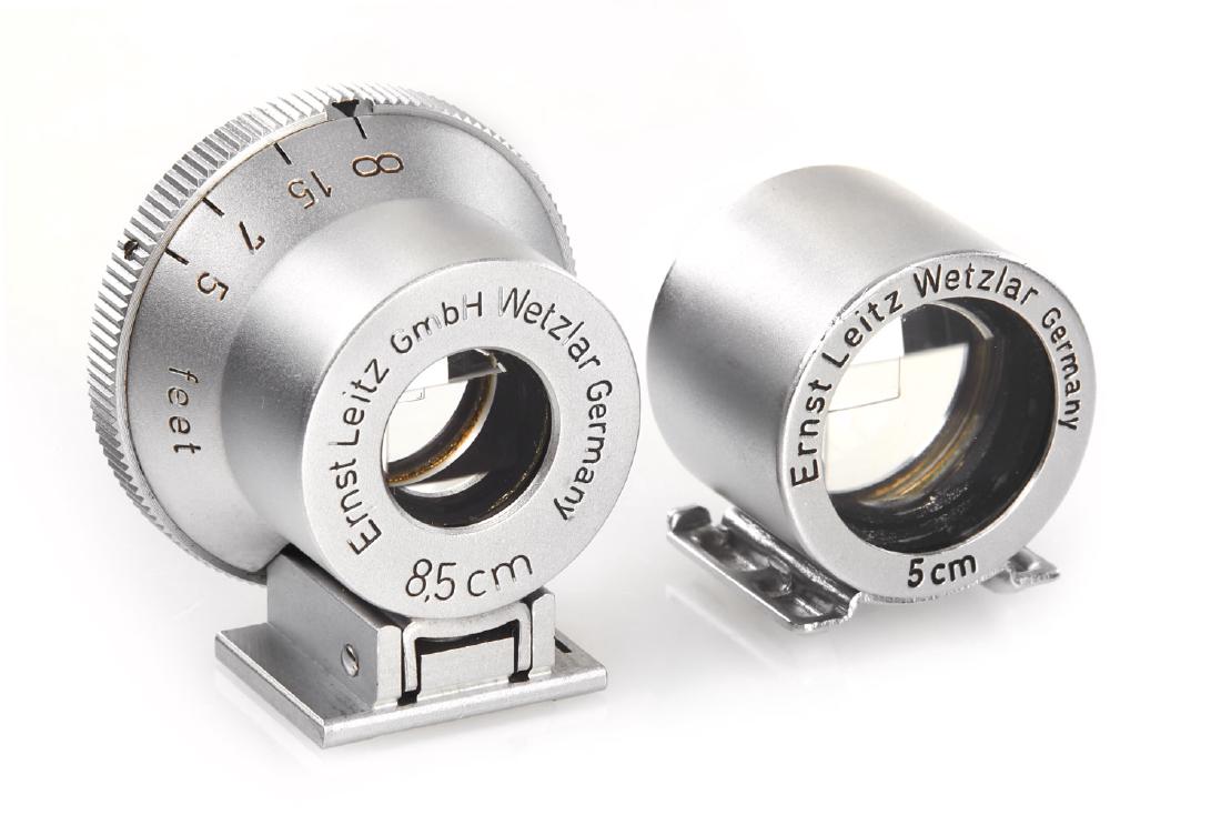 SGOOD 8.5cm finder + SBOOI 5cm finder, c.1956, no. (1 of 3)