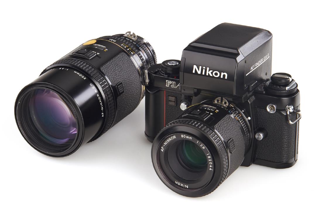 Nikon F3 AF set, 1983, no. 8300085 (1 of 5)