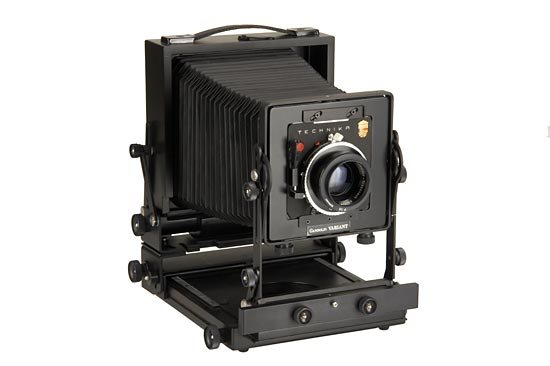 Gandolfi Variant MDF: Gandolfi Variant MDF 4 x 5", complete with focusing screen adapter, Technika Symmar 5.6/180mm no.8446047 in Compur 1 shutter mounted on Technika lens panel, cap, filter adapter P58, cap, black cloth (