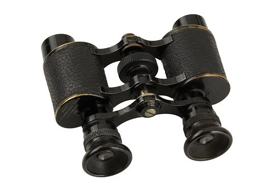 Carl Schütz & Co 'Minor' 6x Binoculars: Carl Schütz & Co 'Minor' 6x Binoculars engraved "Optische Werke A.-G. Cassel", early binocular with case (c.1910, condition B-) Carl Schütz & Co "Minor" 6x Fernglas Graviert: Optische Werke A.-G. Ca