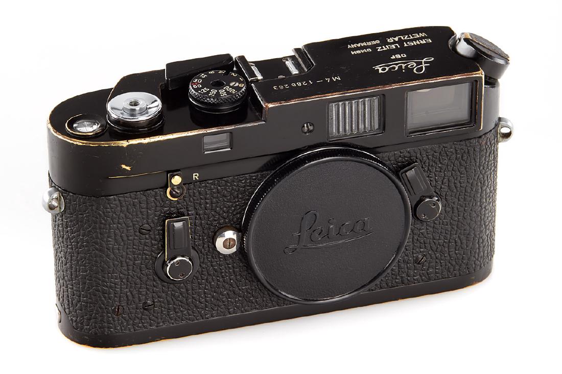 Leica M4 black paint, 1971, no. 1286263