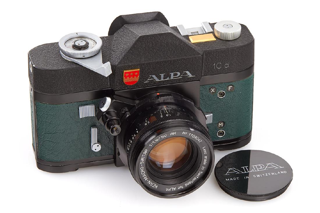 Alpa 10d black green leather + Macro-Switar 1,9/50mm *, (1 of 5)