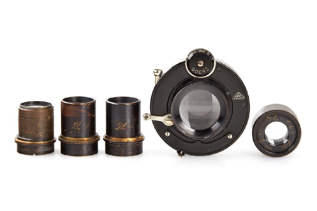 Goerz Prototype Lenses (various), c.1910 (1 of 11)
