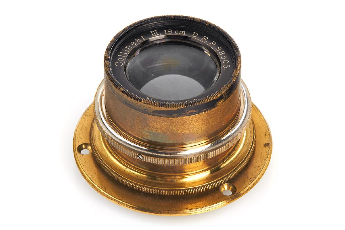Voigtländer Collinear III 6.8/18cm, 1905, no. 82653 (1 of 4)