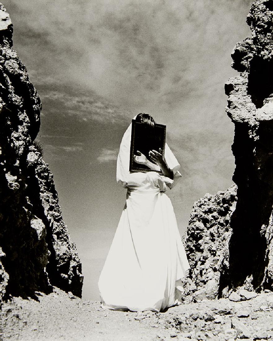 HERBERT LIST (1903-1975): 'Der Geist des Lykabettos' (The Ghost of Lycabettus), Athens 1937 Gelatin silver print, printed 1990s, 29,8 x 24 cm Photographer's estate stamp with handwritten title and date on the reverse, signed b