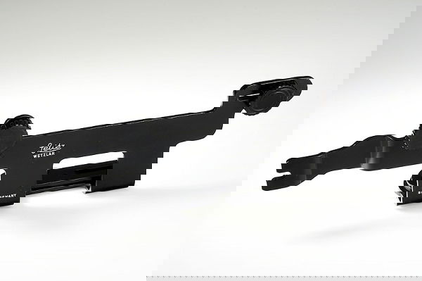 Leica: Tandem Coupling Device 14185: rare device for two Leicaflex SL MOT cameras side-by-side for picture sequences of 6-7 frames per second (c.1970, condition A/B)