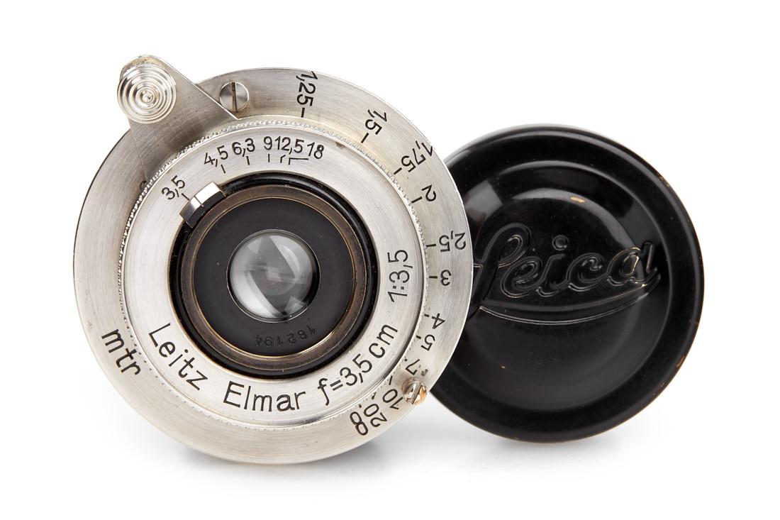 Elmar 3.5/3.5cm nickel, 1933, no. 182194 (1 of 6)