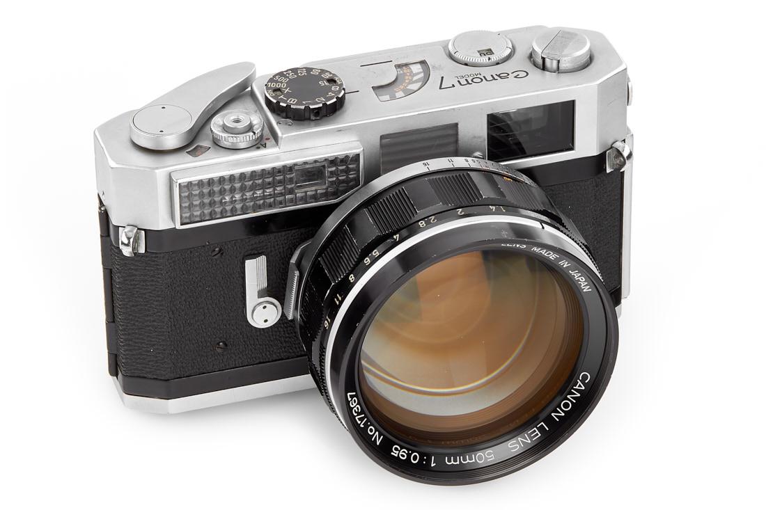 Canon 7 + 0.95/50mm, c.1962, no. 911364 (1 of 7)