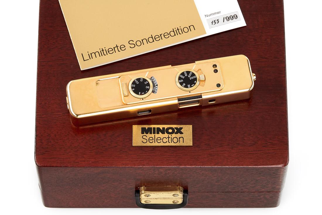 Minox LX Selection Gold, 1988, no. 155/999 (1 of 8)