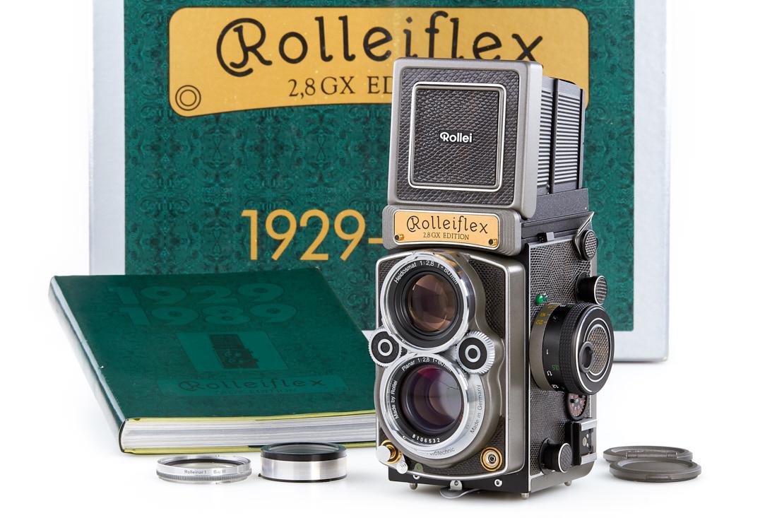 Rolleiflex 2.8GX "Edition 1929-1989", 1989, no. 5012520 (1 of 9)