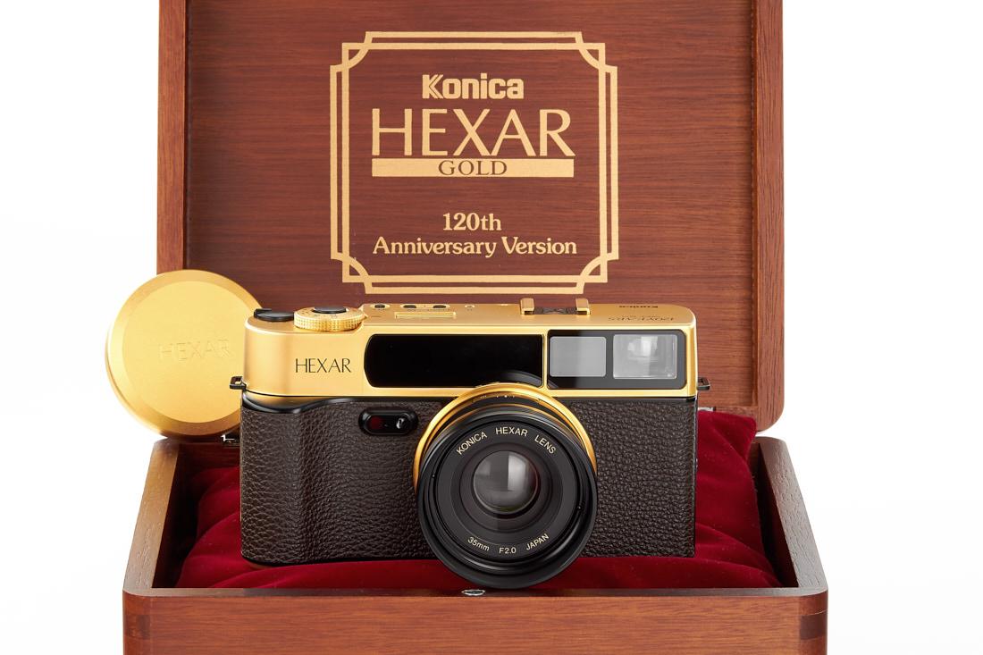 Konica Hexar Gold 120th Anniversary Version, 1993, no. (1 of 9)