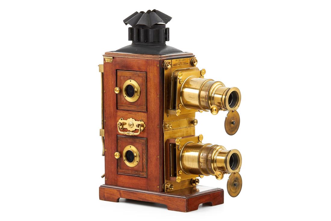 W.C. Hughes, London Bi-Unial Laterna Magica, c.1875 (1 of 9)