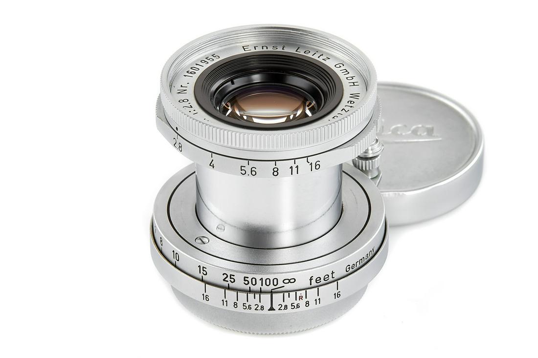 Elmar 2.8/50mm chrome ELMOO * (1 of 6)