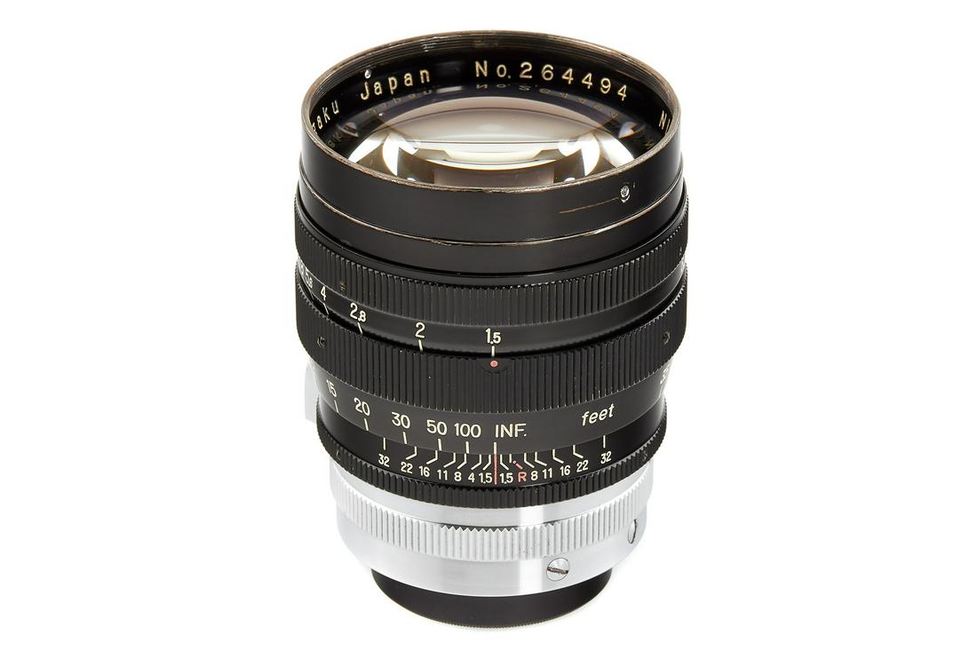 Nikon f. Leica M39 Nikkor S.C 1.5/8.5cm black paint (1 of 7)