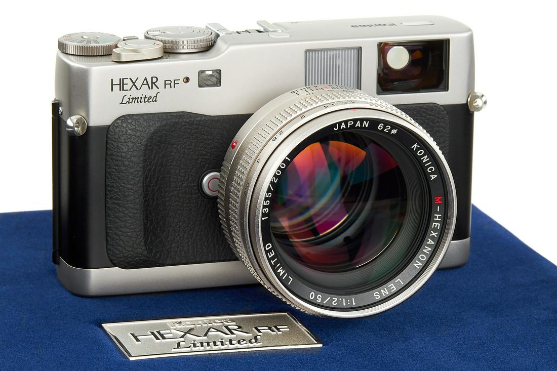 Rangefinder Konica Hexar Titanium Konica Hexar AF Silver QD