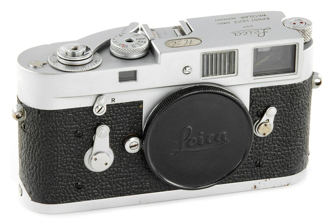 Leica MP SP (Special) 'M.A.': The MP SP was a very rare version of a Leica MP, made exclusively to special order, featuring M2 mechanics with special engraving on the top plate, there is 'P 267' serial number still engraved inside