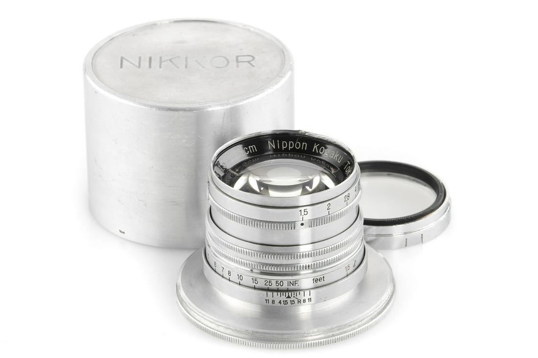 Nikon f. Leica M39 Nikkor-S.C 1.5/5cm (1 of 7)