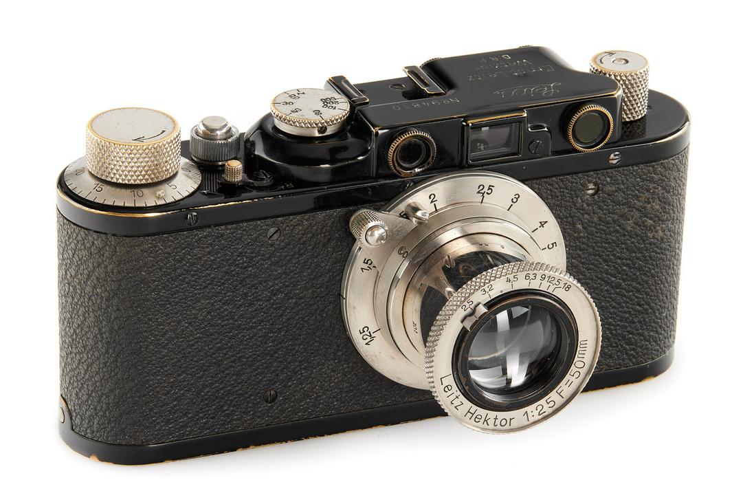 Leica II Mod. D black/nickel + Hektor 2.5/5cm SN: 94810 (1 of 8)