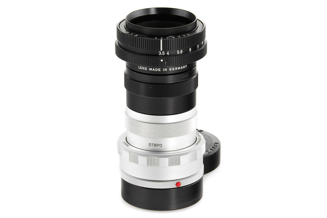 Elmar 3.5/65mm black 11162 *: Near Mint Elmar 3.5/65Mm, With 16471 And Otrpo Extenders, 16464K Focusing Mount For Leica M, 14160 Filter Adapter And Both Caps The Buyers Premium For All Items Exported Out Of E.C. (European Communit