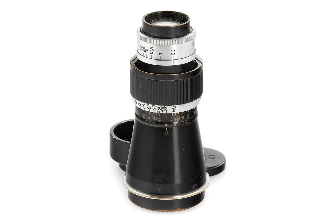 Elmar 6.3/10.5cm black/chrome SN: 315027 (1 of 5)