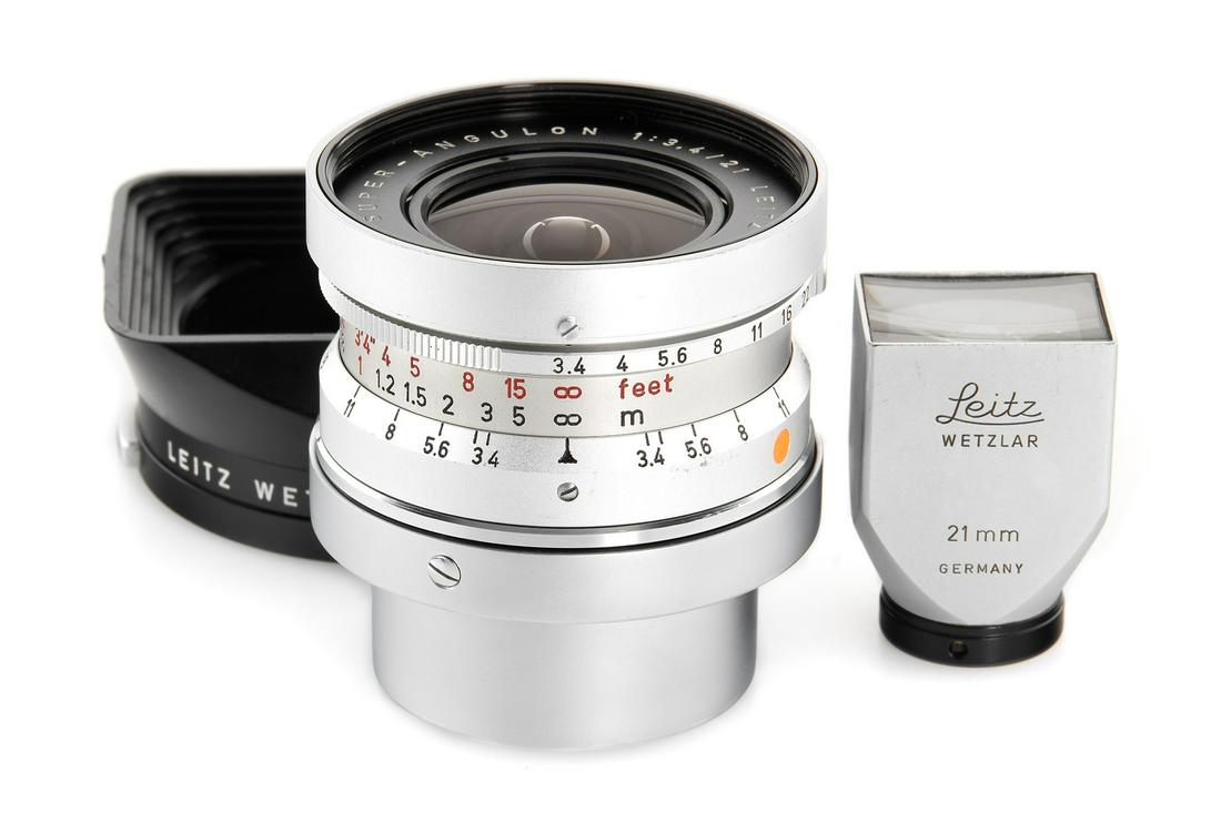 Super-Angulon 3.4/21mm chrome *  SN: 2055457 (1 of 6)