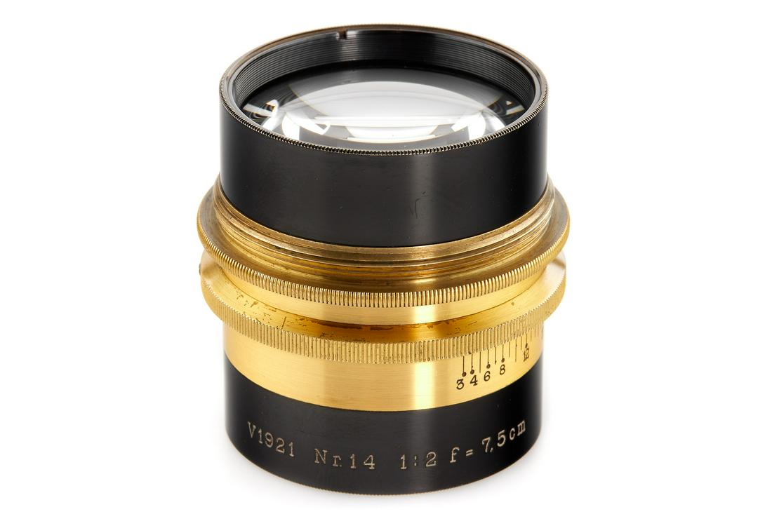 Carl Zeiss Jena 2/7.5cm prototype * SN: 468500 (1 of 8)