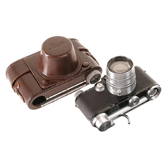 LEICA Screw Mount Cameras: III Mod.F black/chrome