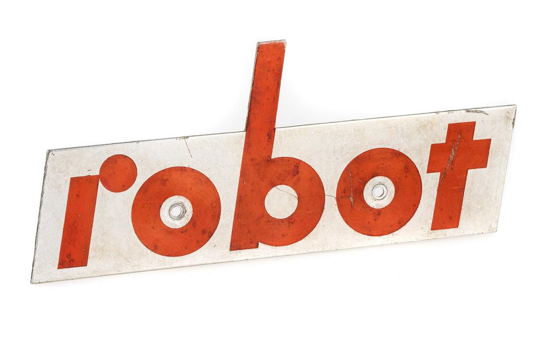 Robot Display Sign (1 of 2)