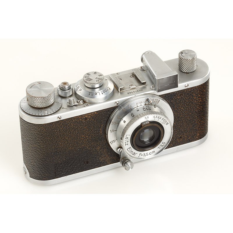 Snapshot' Standard Chrome, SN: 314340, 1939: very rare 'snapshot camera' for 35mm lens with chrome 35mm (WEISO) finder, matching Elmar 3.5/3.5cm no.532848, ex 'Surat' collection