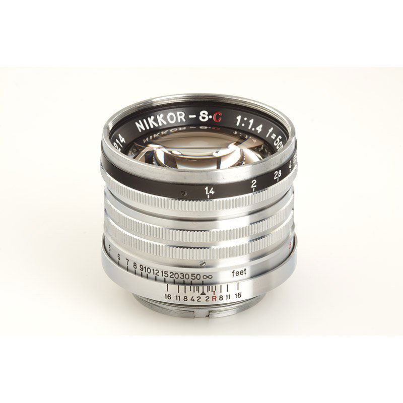 Nikon Nikkor-S.C 1.4/5cm, SN: 395214, c.1953: near mint RF coupled M39 Nikkor with good lenses, focus to 1.5 feet, cap, keeper - ex Tad Sato collection