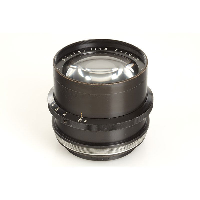 Carl Zeiss Jena Biotar 1.4/10cm Prototype, SN: 237: one of only 4 prototypes made, in very fine original condition (good lenses), iris diaphragm to 11, barrel engraved 'N88'