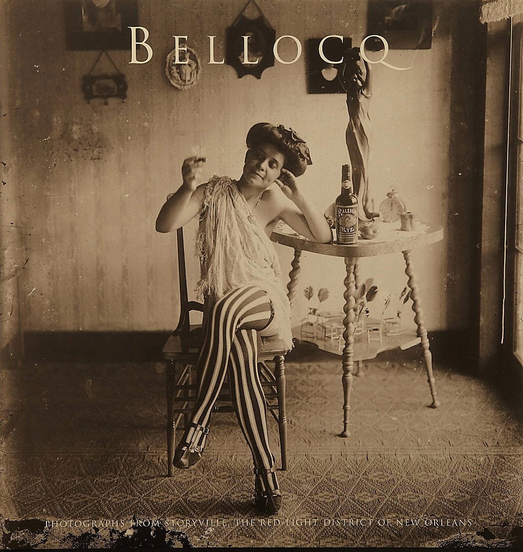 John Ernest Joseph Bellocq 'Bellocq' (1873-1949): The glass negatives of Bellocq came into the posession of Lee Friedlander in the early 1970's, the offered book with many illustrations is known as the most beautiful published (by Random House).