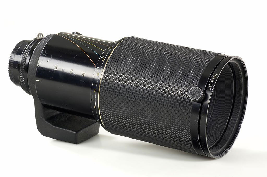 Nikon Zoom-Nikkor 2.8/80-200mm, SN182543, c.1982: very rare AI/S zoom lens in good condition, perfect lenses, cap