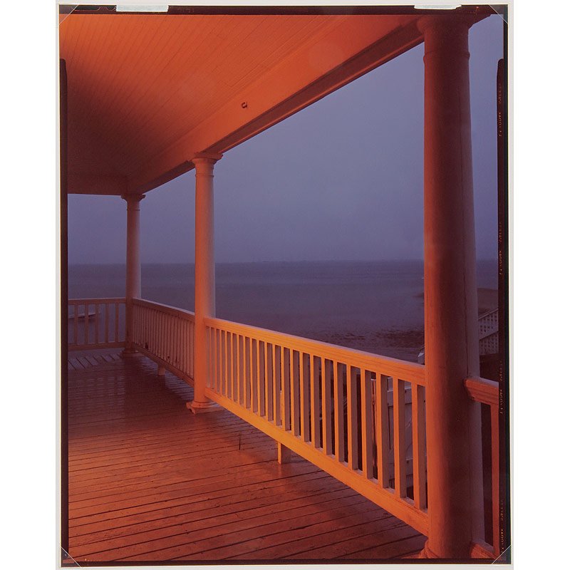 Porch, Provincetown: Joel Meyerowitz (* 1938), Porch, Provincetown, Chromogenic print, printed 1979, 1977, 19,6 x 22,3 cm (7,72 x 8,78 in.), Signed, dated (print date) and numbered by the photographer in ink on the revers