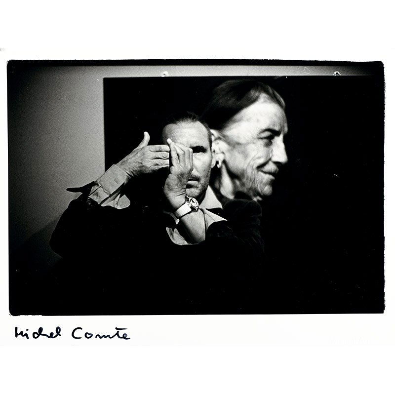 Michel Comte: Michael Agel (* 1970), Michel Comte, Gelatin silver print, Verona 2001, 19 x 27,8 cm (7,48 x 10,94 in.), Photographerâ€™s blindstamp in the margin, annotated by the photographer in ink in the mar