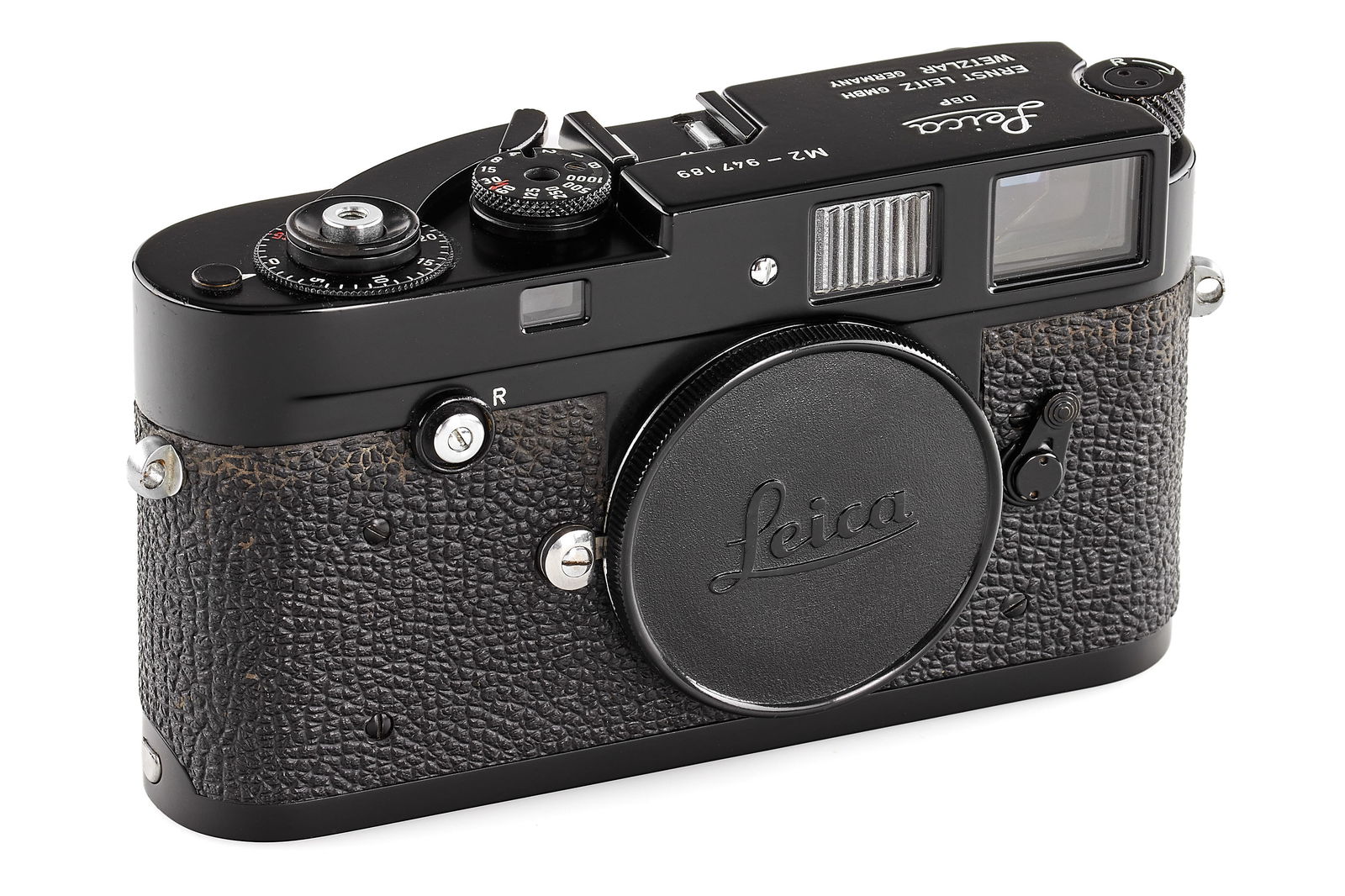 Leica M2 black paint Button Rewind * (1 of 7)