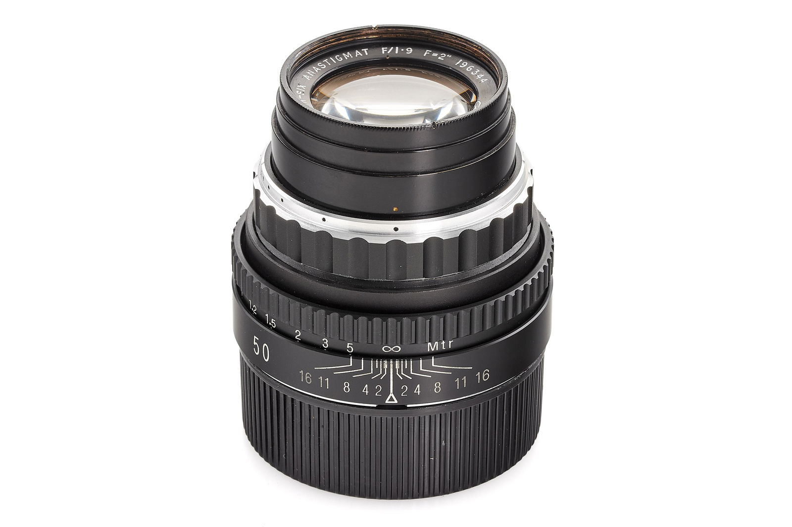 Dallmeyer Super-Six Anastigmat 1.9/2" *: Very rare and sought-after Dallmeyer Super-Six Anastigmat, originally a cine lens here perfectly adapted for Leica M, good optics only showing a few hairline marks and light signs of corrosion, with r