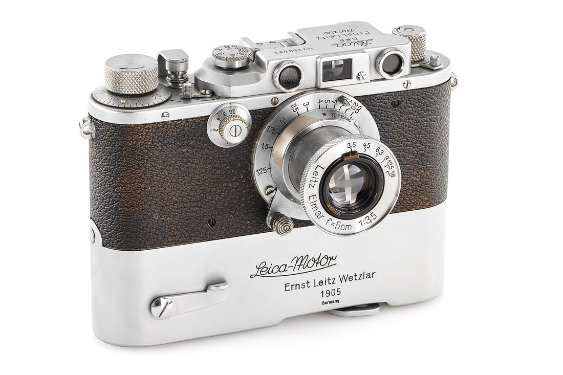 Leica IIIb chrome with Leica-Motor MOOLY (1 of 9)