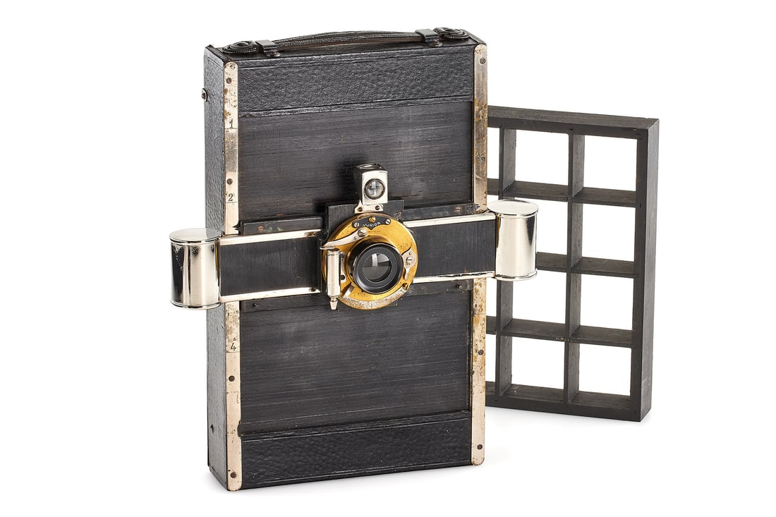 Gerschel 'Le Mosaic' Multiple Photo Camera *: A very rare Gerschel