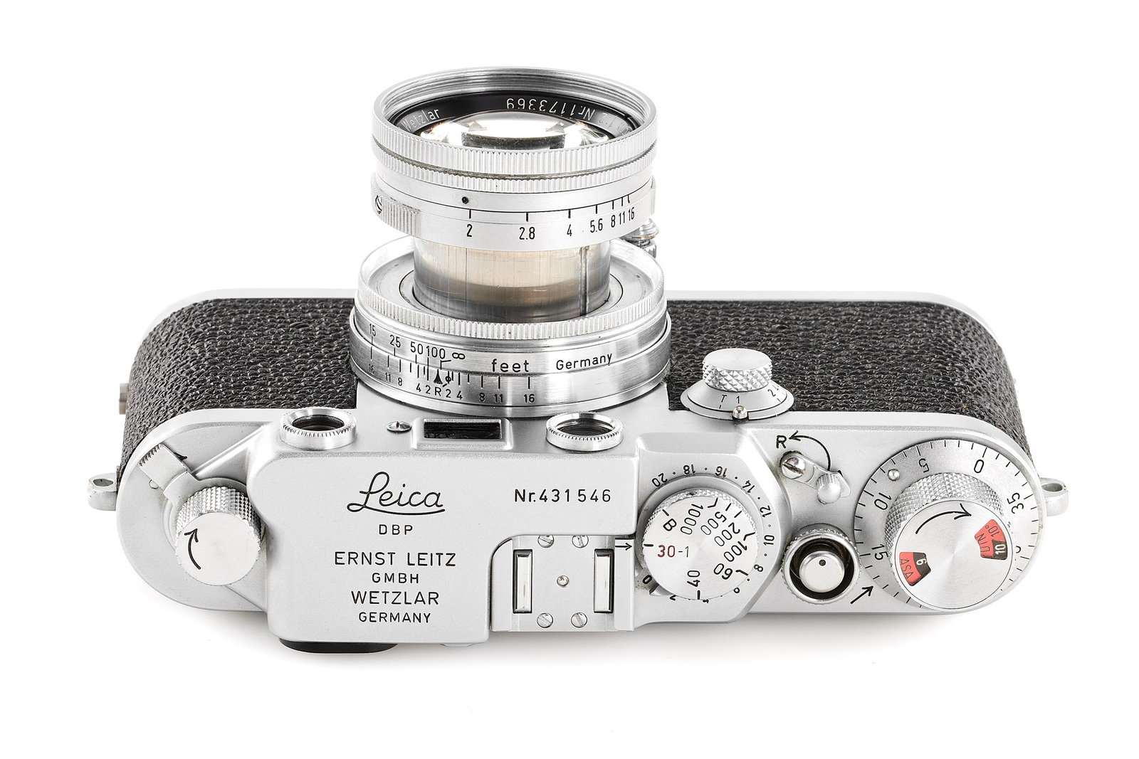 Leica IIIc/IIIf sync. 'Leitz-Eigentum' * - 6
