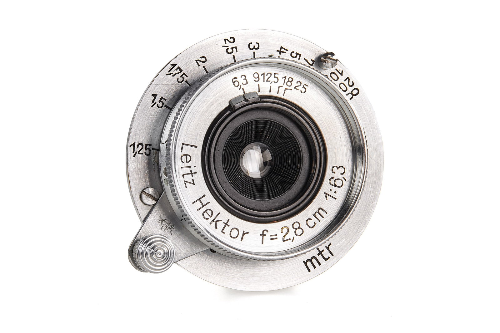 Hektor 6.3/2.8cm HOOPY chrome - 2