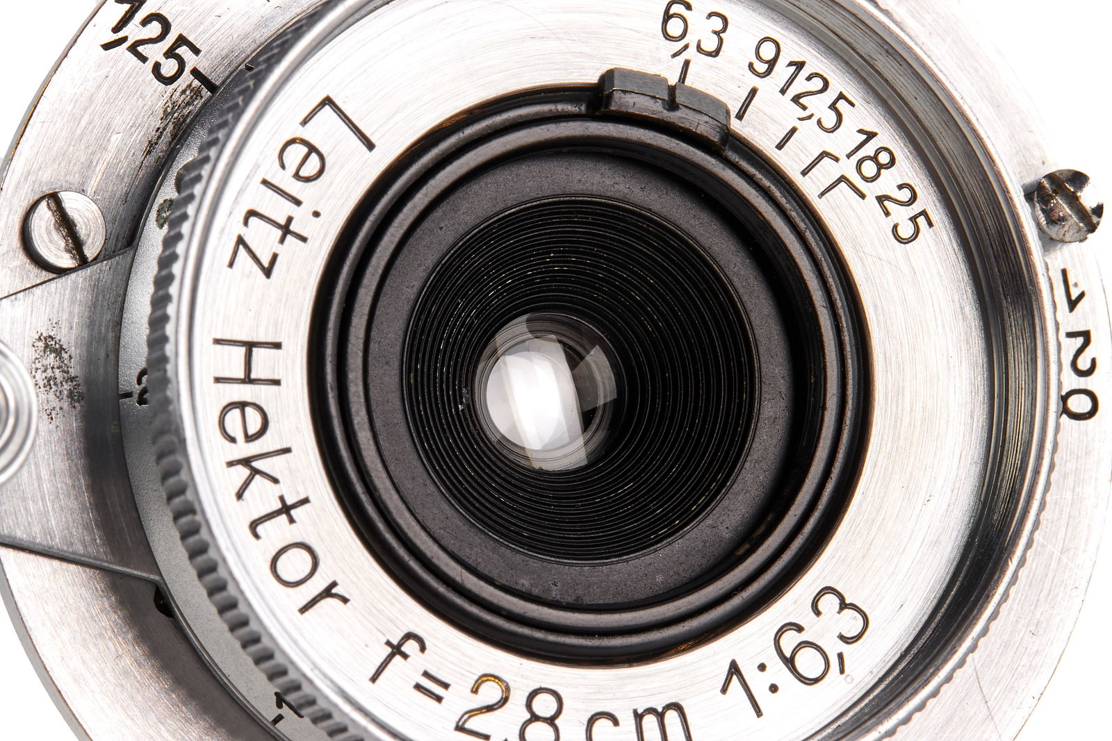 Hektor 6.3/2.8cm HOOPY chrome - 3