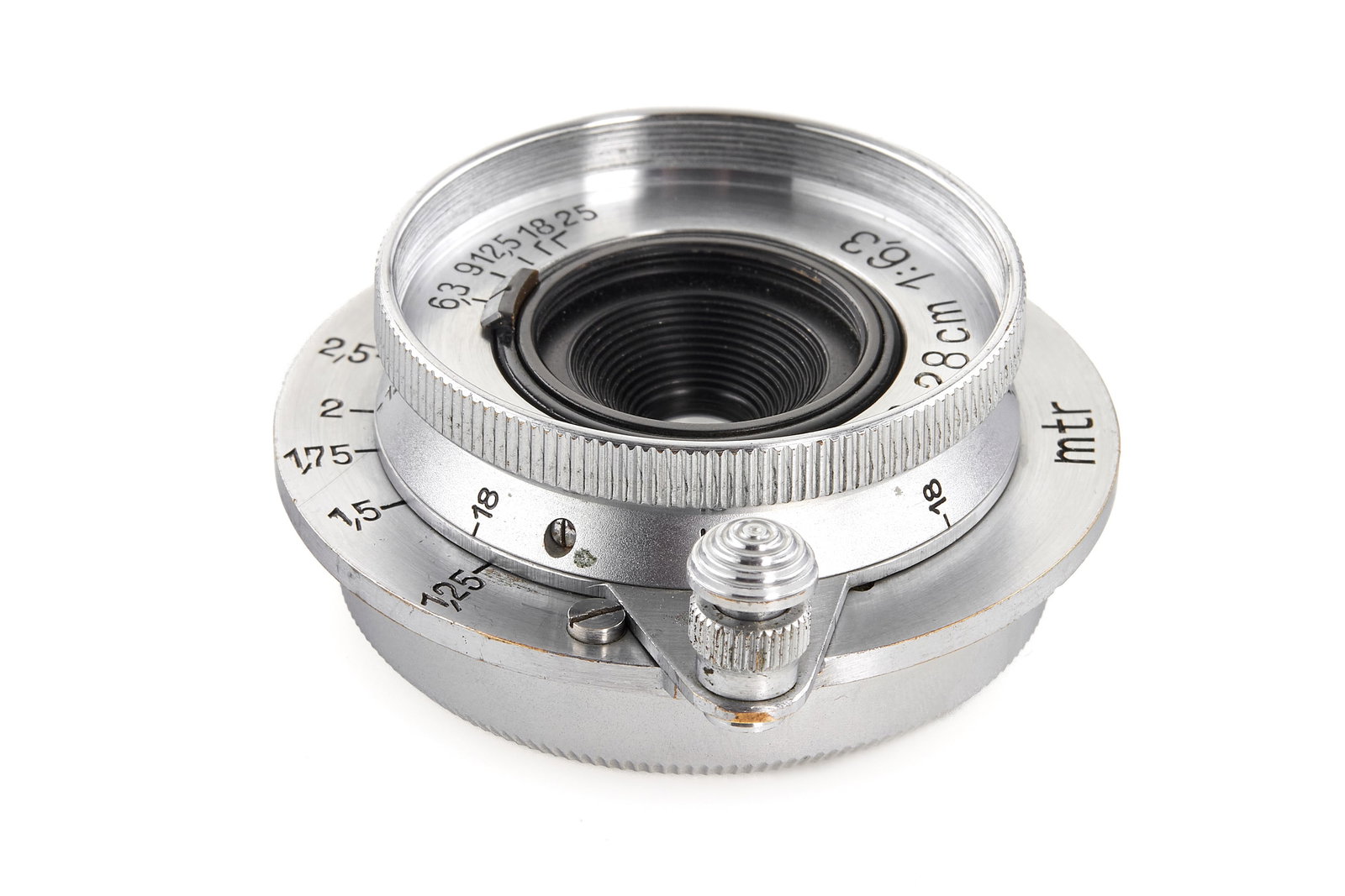 Hektor 6.3/2.8cm HOOPY chrome - 5