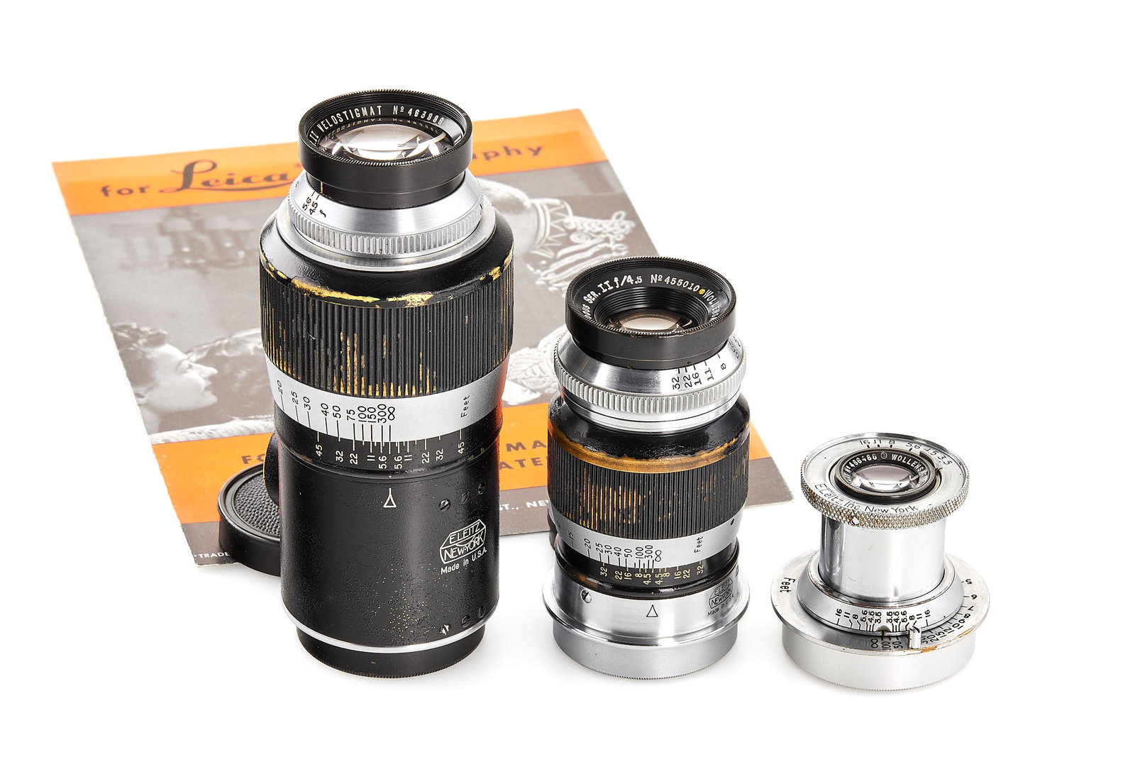 Wollensak Velostigmat Lenses set * (1 of 7)
