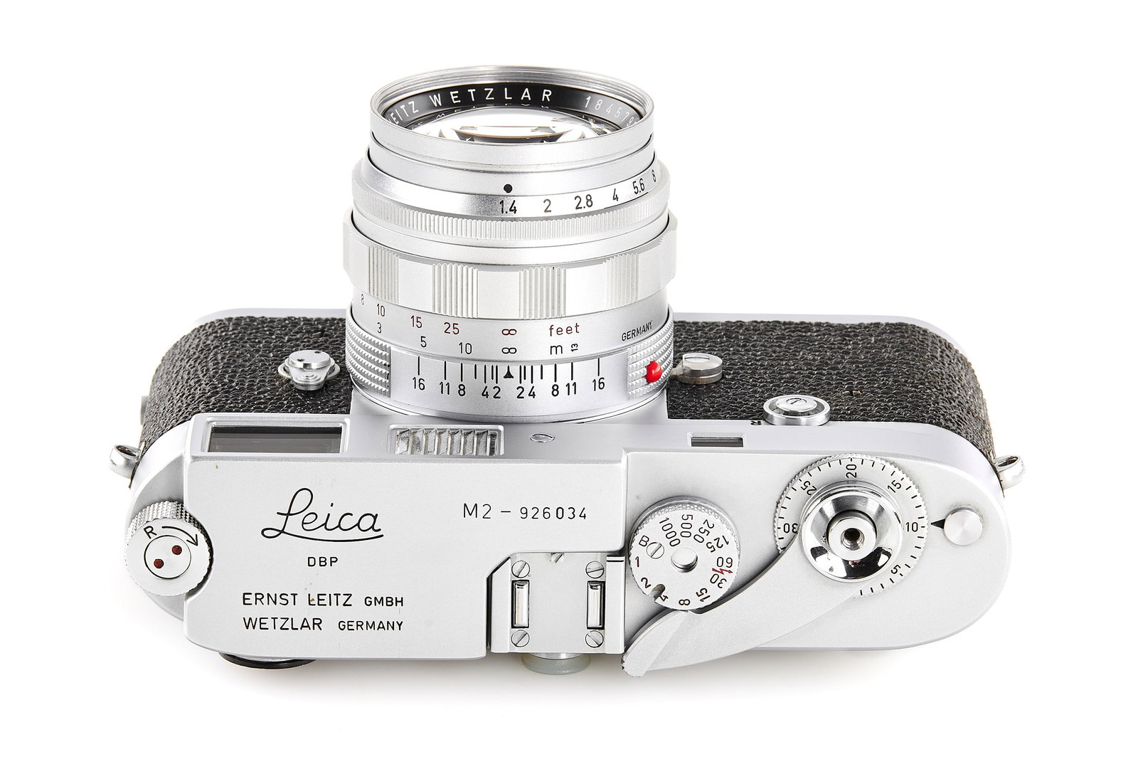 Leica M2 chrome Button Rewind First Batch * - 5