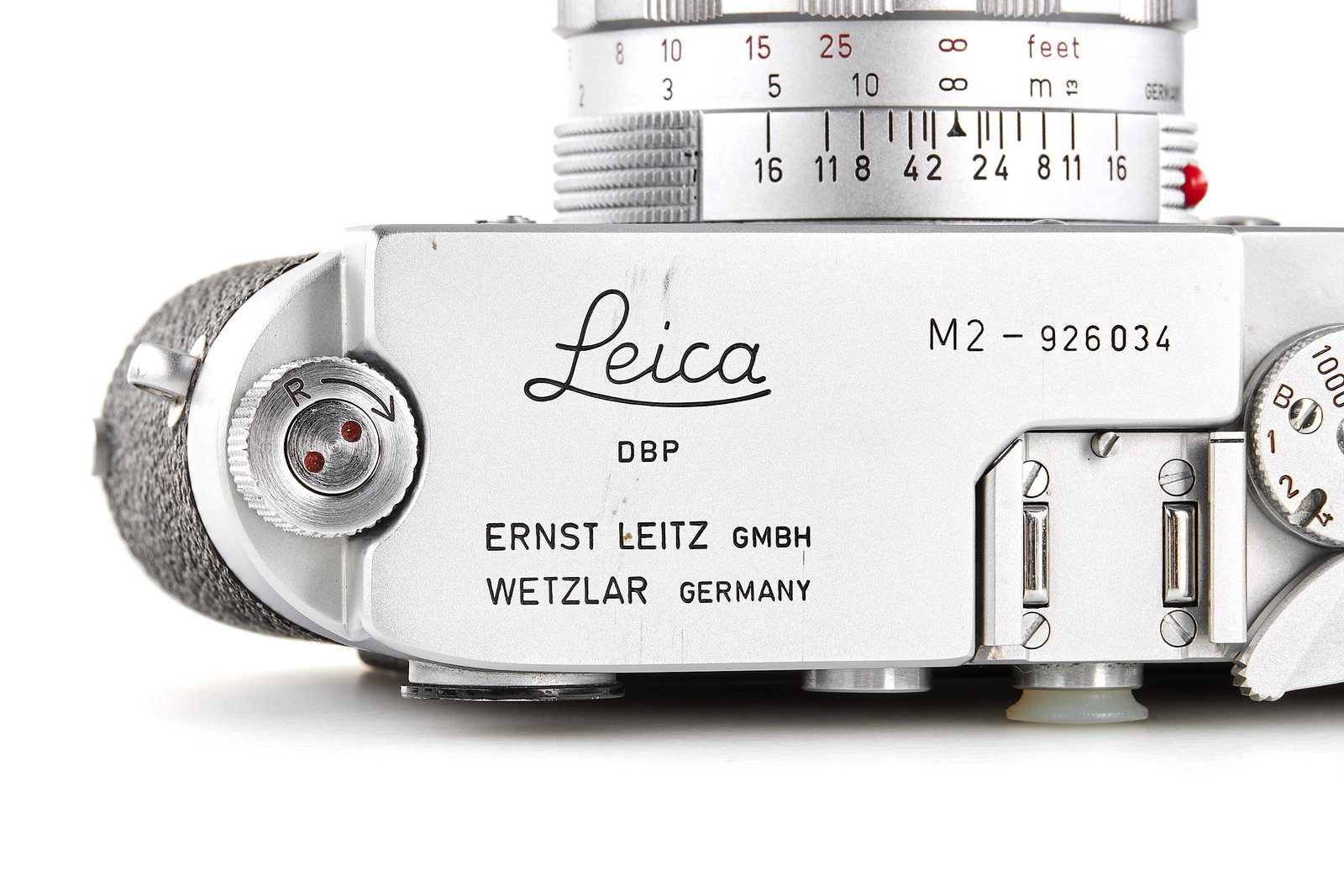 Leica M2 chrome Button Rewind First Batch * - 6