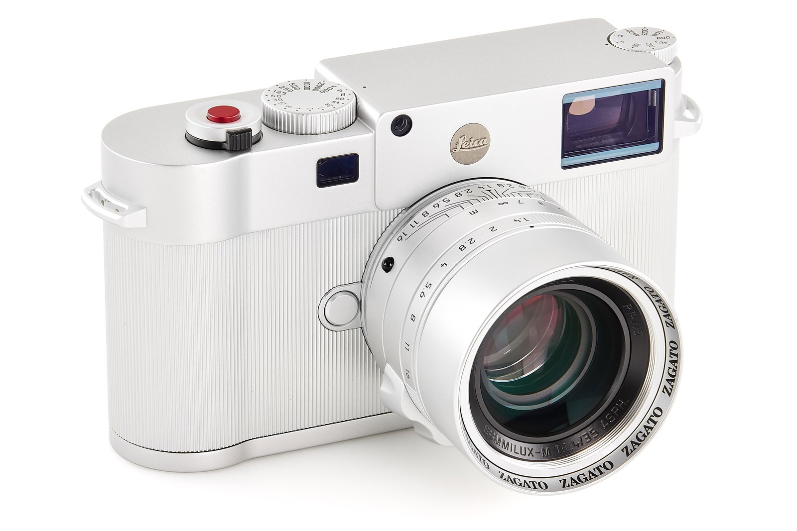 Leica M10 Edition Zagato prototype *: Leica M10 “Zagato” Edition – an exclusive collaboration between Leica and the Italian design house Zagato, released in 2018 and limited to just 250 sets worldwide.The camera body is crafted 