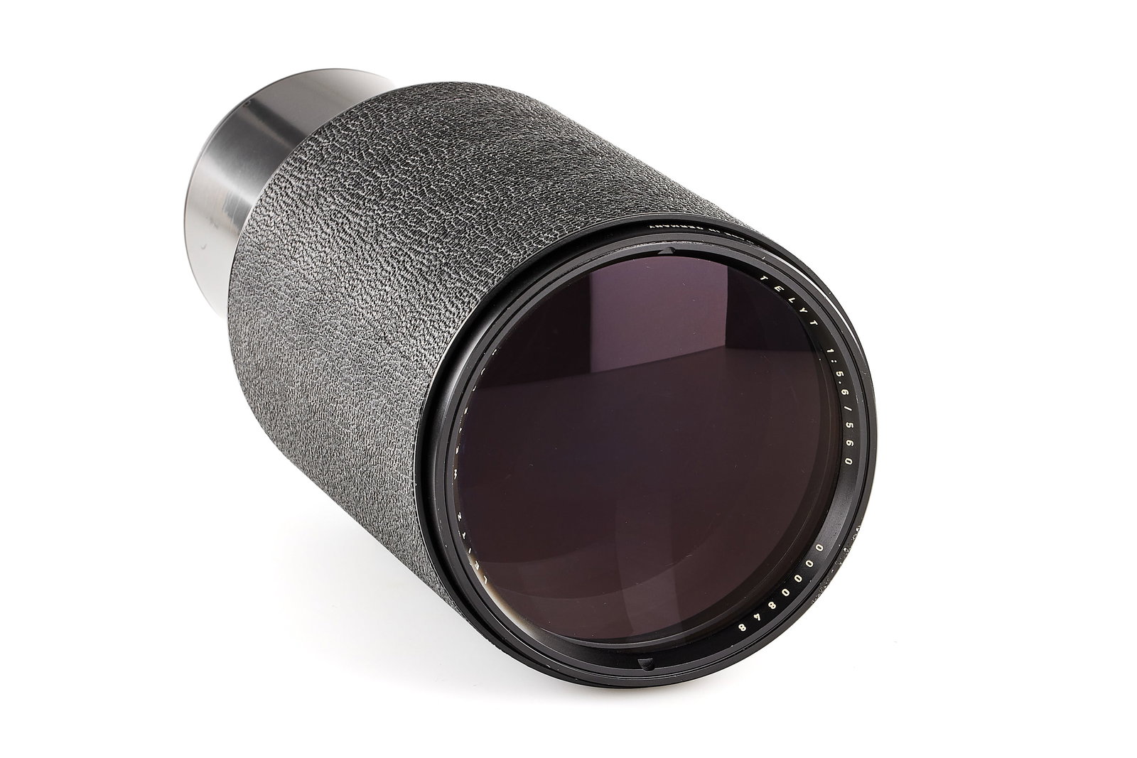 Telyt 5.6/560mm prototype *: Rare prototype lens head of the Telyt 5.6/560mm, note the special serial number starting with no.0000, typical for a Wetzlar prototype lens, in almost mint condition, good optics with only a few light