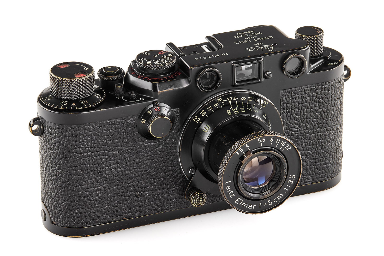 Leica IIIf black paint Swedish Army * (1 of 16)