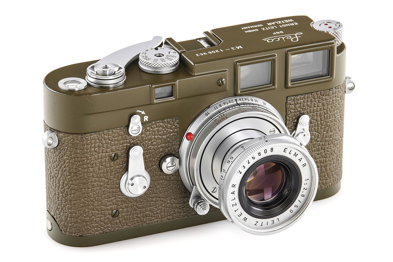 Leica M3 olive Last Batch Bundeswehreigentum * (1 of 14)